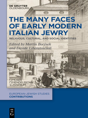 cover image of The Many Faces of Early Modern Italian Jewry